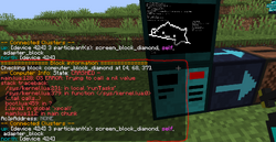 Debugger output