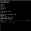 Initial boot